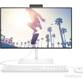 HP PC AIO 24-cb1310nh, i5-1235U, 23.8", 8GB, 512GB SSD, Intel Iris X, FreeDos, Starry White