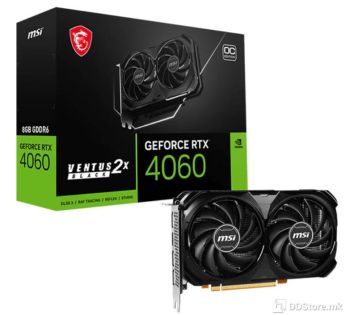 MSI nVidia GeForce RTX 4060 Ti 8GB 128bit RTX 4060 Ti VENTUS 2X BLACK 8G OC