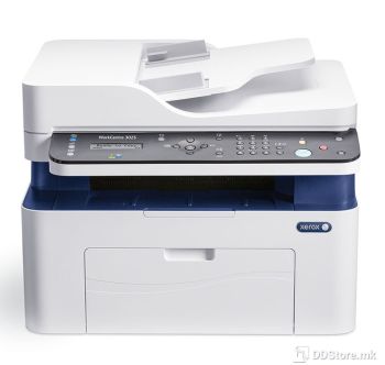 MFP MONO XEROX WorkCentre 3025NI, A4 MFP laser, P/C/S/F, 20ppm, 600Mhz, 128MB, ADF, Ethernet,USB,Wi-Fi, DC 15K