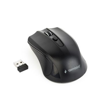 Gembird Wireless optical mouse, black, PN:MUSW-4B-04