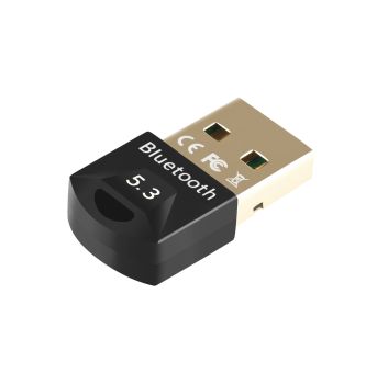 Power Box USB2.0 Bluetooth 5.3 Adapter, Mini, Black