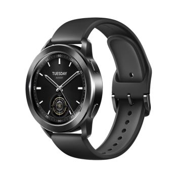 XIAOMI Redmi Watch S3 Black, Display:  1.43"  AMOLED, 600 nits (typ), Resolution: 466 x 466 pixels (~326 ppi density), Bluetooth: 5.2;