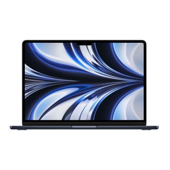 Лаптоп Apple MacBook Air 13.6" ( Midnight ), - Дисплеј:13.6", Процесор: Apple M2 chip with 8‑core CPU, GPU 8‑core, Резолуција:(2560x160