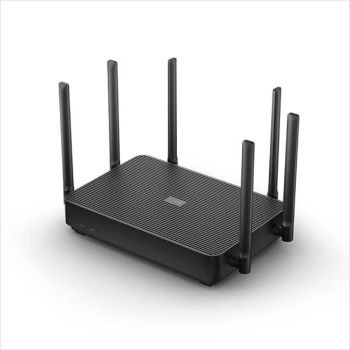 NET ROUTER WIRELESS  DUAL BAND AX3200 XIAOMI MI Fast Wifi 6 w/ 6 antennas, x1 GIGABIT WAN port, x3 GIGABIT LAN ports, BLACK, DVB4314GL /5