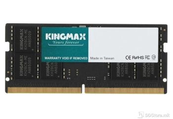 Kingmax RAM, 16GB, DDR5, SO-Dimm, 5600Mhz, 1.1V, CL40