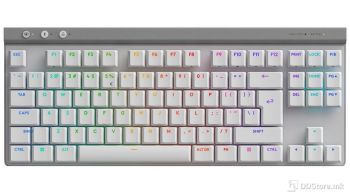 Keyboard Logitech Gaming G515 Wireless RGB Mechanical TKL Tactile White