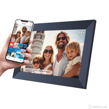 Photo Frame LCD Denver 10.1" PFF-1064B WiFi/Smart/Touch/FullHD 1920x1080/Frameo App Black