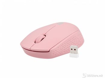 Mouse Natec Wireless Stork 1600dpi Pink