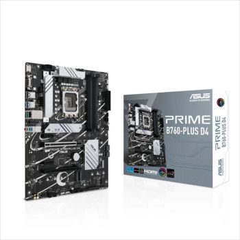 MB 1700 B760 PRIME PLUS D4 ASUS DDR4, 4xDDR4 5066MHz(OC),3xM.2