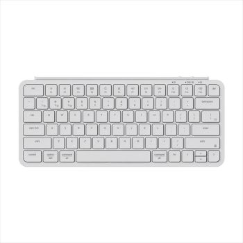 KEYBOARD WIRELESS KEYCHRON B1 PRO ULTRA SLIM Multi-Device (Wired, 2.4Ghz,Bluetooth), Ivory White, B1P-K8