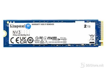 SSD M.2 Kingston NV3 NVMe 2TB PCIe 4.0 x4 6000/5000 MB/s