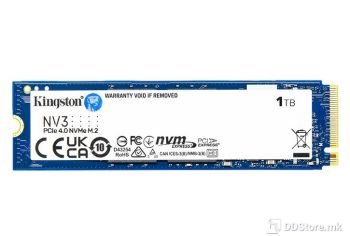 SSD M.2 Kingston NV3 NVMe 1TB PCIe 4.0 x4 6000/4000 MB/s