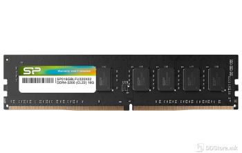 [C] SILICON POWER 16GB DDR4-3200, CL22, UDIMM, 16GBx1,Combo