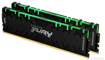 [C] DIMM 16GB DDR4 3600MHz Kingston Fury Renegade Kit CL16 RGB (2x8)