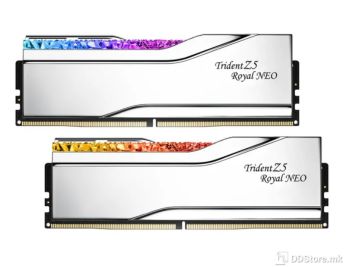 RAM DDR5 32GB (2x16GB) 6400MHz G.SKILL Trident Z5 ROYAL NEO silver F5-6400J3039G16GX2-TR5NS