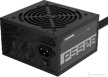 GigaByte POWER SUPPLY GP-P550B, ATX 12V, 80 PLUS Bronze, SATA x 6, 4 Pin Peripheral x 3,PCI-e 6+2 Pin x 2, 100-240v, 60-50 Hz, 85%, 550W,