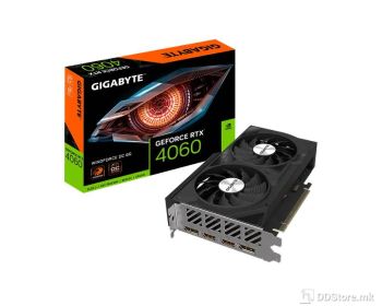 Gigabyte nVidia GeForce RTX 4060 8GB 128 bit GV-N4060WF2OC-8GD