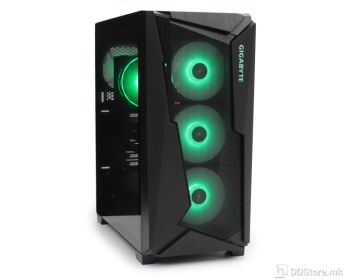 Gigabyte C301 Glass GB-C301G V2 Gaming Case Black