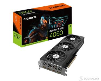 Gigabyte nVidia GeForce RTX 4060 8GB 128bit GV-N4060GAMING-8GD