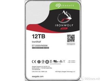 HDD 12TB 3.5" Seagate SATA 6 256MB ST12000VN0008 Ironwolf Guardian