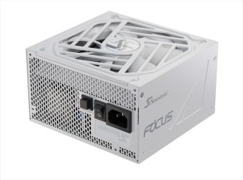 PSU 850W SEASONIC FOCUS GX-850 w/PCIE 5.0 80+ GOLD , Fully Modular, WHITE, SSR-850FX3-W