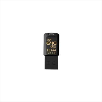 USB Flash Drive 2.0 64GB TEAM GROUP C171, BLACK TC17164GB01