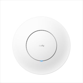 NET ACCESS POINT CUDY AP3000-P, AX3000 2.5GbE PoE, 5-Stream Dual-Band Wi-Fi 6, 130m2, wall/ceiling-mount, (POE Adapter included)