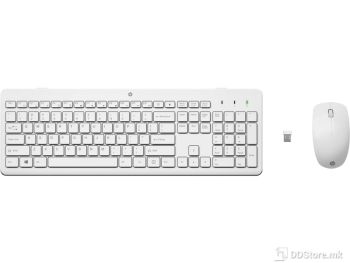 Keyboard HP Wireless 230 w/Wir. Mouse Combo White