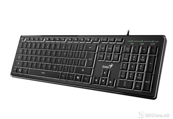 SlimStar 820 USB US crna tastatura