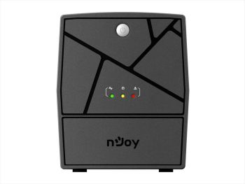 UPS 1000VA/600W NJOY KEEN 4xSCHUKO, Battery backup & Surge protection, up to 10 min at 50% load (300w), UPLI-LI100KE-CG01B