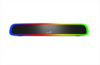 SPEAKERS 2.0 SOUNDBAR GENIUS SoundBar 200BT, w/backlight, 3,5mm jack/bluetooth(4W)