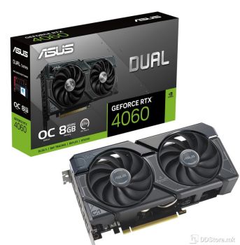 Asus nVidia GeForce RTX 4060 8GB 128bit DUAL-RTX4060-O8G-V2