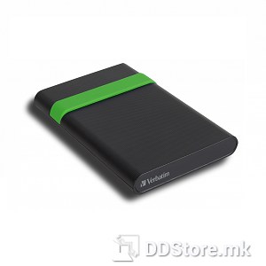 Verbatim External HDD 500GB, USB 3.2