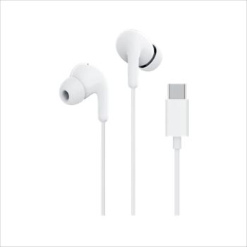 EARPHONES XIAOMI w/microphone, Type-C, White