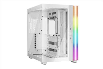 CASE BE QUIET! ATX Mid-Tower Light Base 600 DX, w/2x Tempered glass, ARGB LED strips and 2 hubs, inverted layout, White BGW66