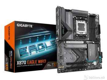 MB Gigabyte X870 EAGLE WIFI7 AM5 DDR5 8000MHz OC/SATA3 3xM.2/ BT5.4/USB3.2/2.5Gb/PCIe 5.0/HDMI