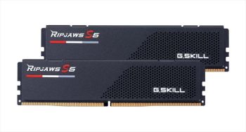 RAM DDR5 64GB(2x32GB) 6000MHz CL36 G.SKILL Ripjaws S5 Black F5-6000J3636F32GX2-RS5K