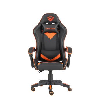 Meetion CHR04 GAMING chair Black&Orange, Seat height: 45cm