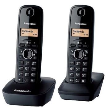 Telephone Panasonic KX-TG 1612FXH with 2 Headsets