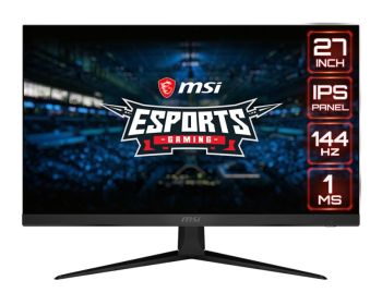 MSI G271 27" LED eSports Gaming IPS, 1ms, 144Hz, FHD, HDMIx2, DP, Frameless