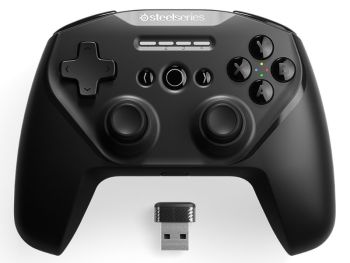 Game Pad SteelSeries Stratus Duo for Windows, Android, VR Gaming Bluetooth Wireless Black