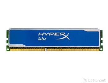 Kingston HyperX Blu 4GB 1600MHz (1x4GB) DDR3 Non-ECC CL9 240-pin DIMM, KHX1600C9D3B1/4G
