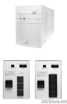 Weli Science MT-1000VA 600W Line interactive UPS+ AVR, with USB port, Microprocessor control (IEC outlet x4), Battery 12V7AH x2