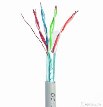 FTP Cable Cat5e 305m Solid Gembird Gray 0.50 mm CCA