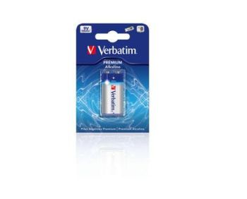 Battery Verbatim 9V 1pack Alkaline