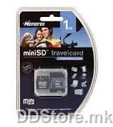 Memorex mini SD Travel card 1GB 331094