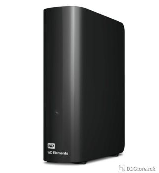 Western Digital Elements™ Desktop 4TB, 4000 GB, USB 3.0, 64 MB, 3,5", Intellipower rpm