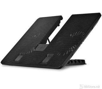 Deepcool U-PAL Black up to 15.6" Notebook Stand/Cooler