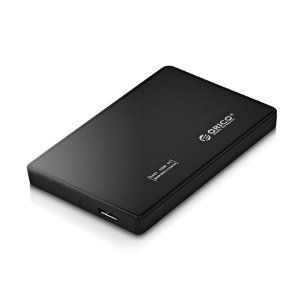 SSD/HDD Caddy for notebook ODD slot + External rack for Notebook ODD 9.5mm Black