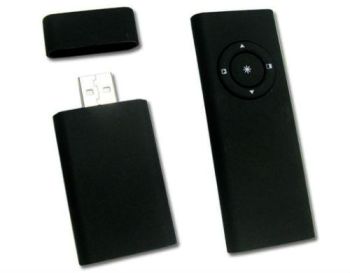 LDK Wireless Integrative Mini Presenter K-09 w/Laser Pointer RF Black